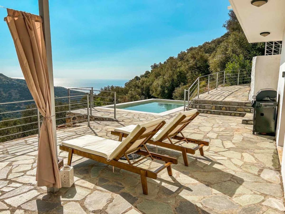 Kampos View - Quiet House At The End Of The Road, Private Pool Villa Kámbos Buitenkant foto