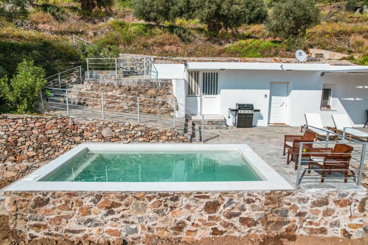 Kampos View - Quiet House At The End Of The Road, Private Pool Villa Kámbos Buitenkant foto