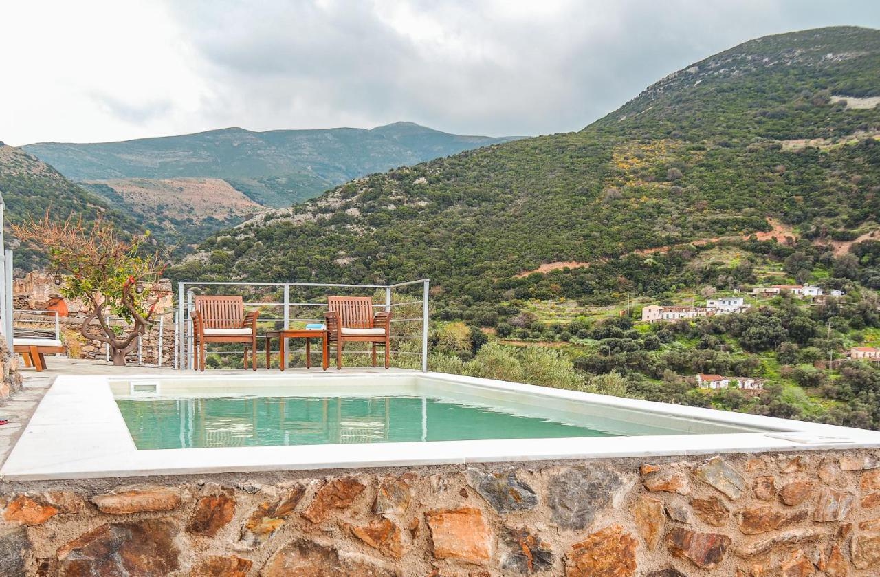 Kampos View - Quiet House At The End Of The Road, Private Pool Villa Kámbos Buitenkant foto